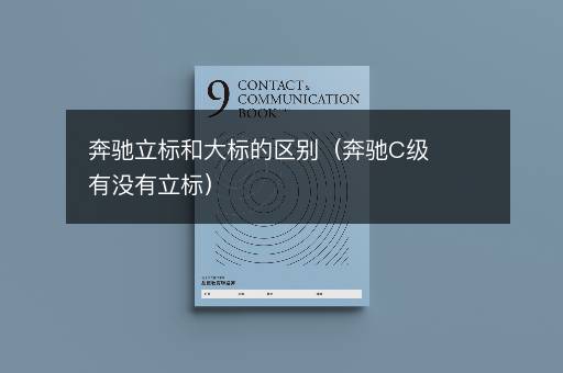 奔驰立标和大标的区别（奔驰C级有没有立标）