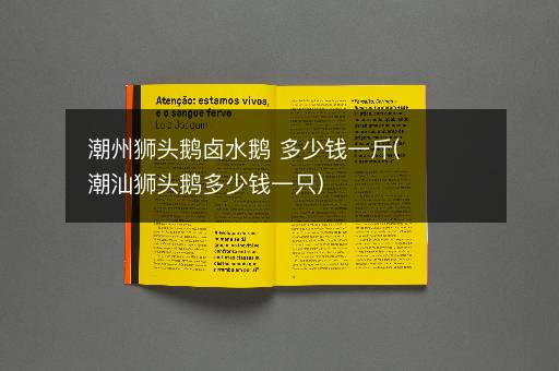 潮州狮头鹅卤水鹅 多少钱一斤(潮汕狮头鹅多少钱一只)